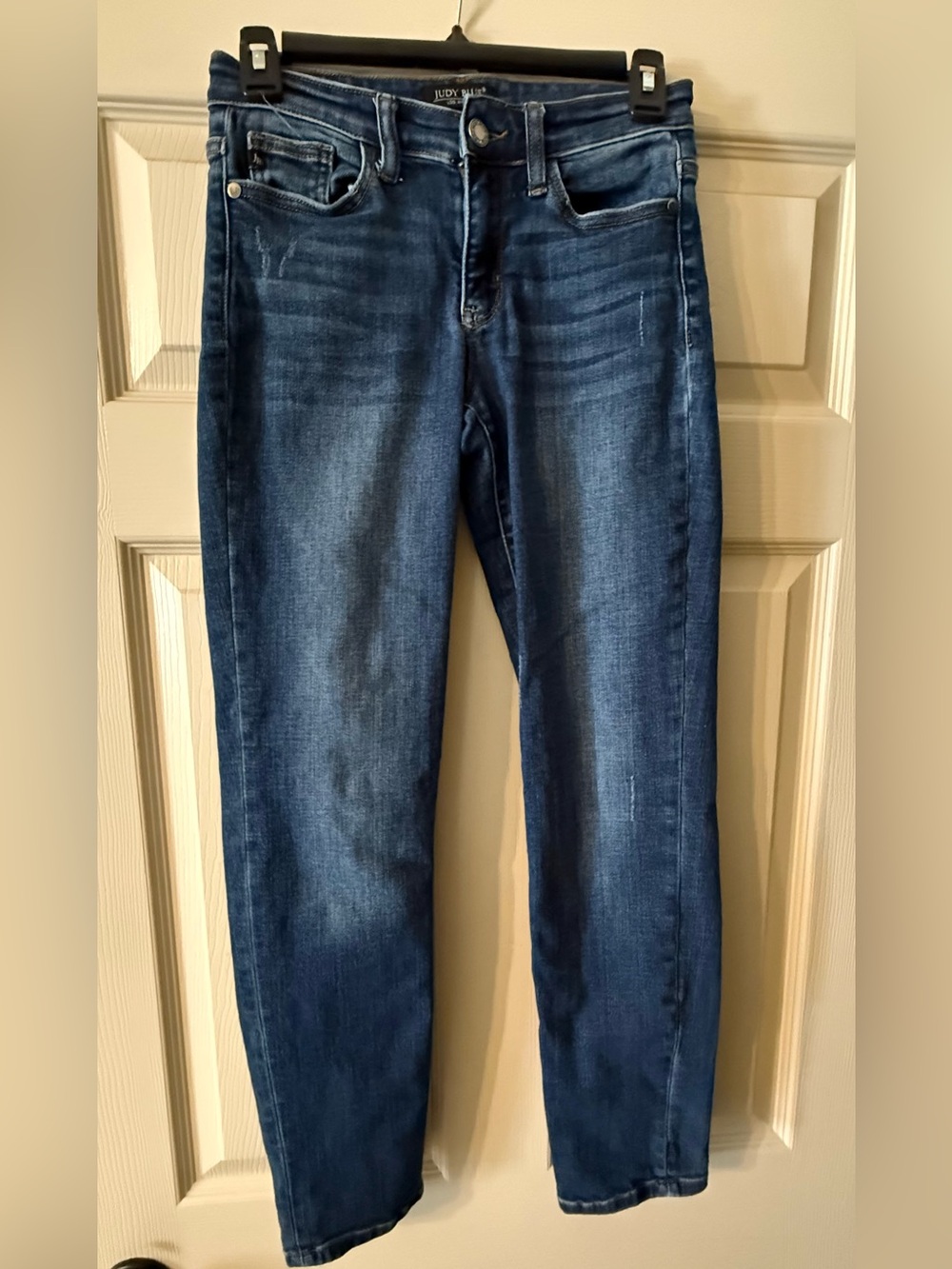 Judy Blue Women's Dark Blue Stretch cropped Jeans Size 0/24